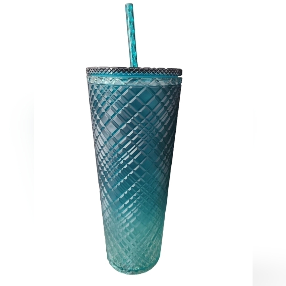 Starbucks Teal Jeweled Tumbler​ - Picture 6 of 9